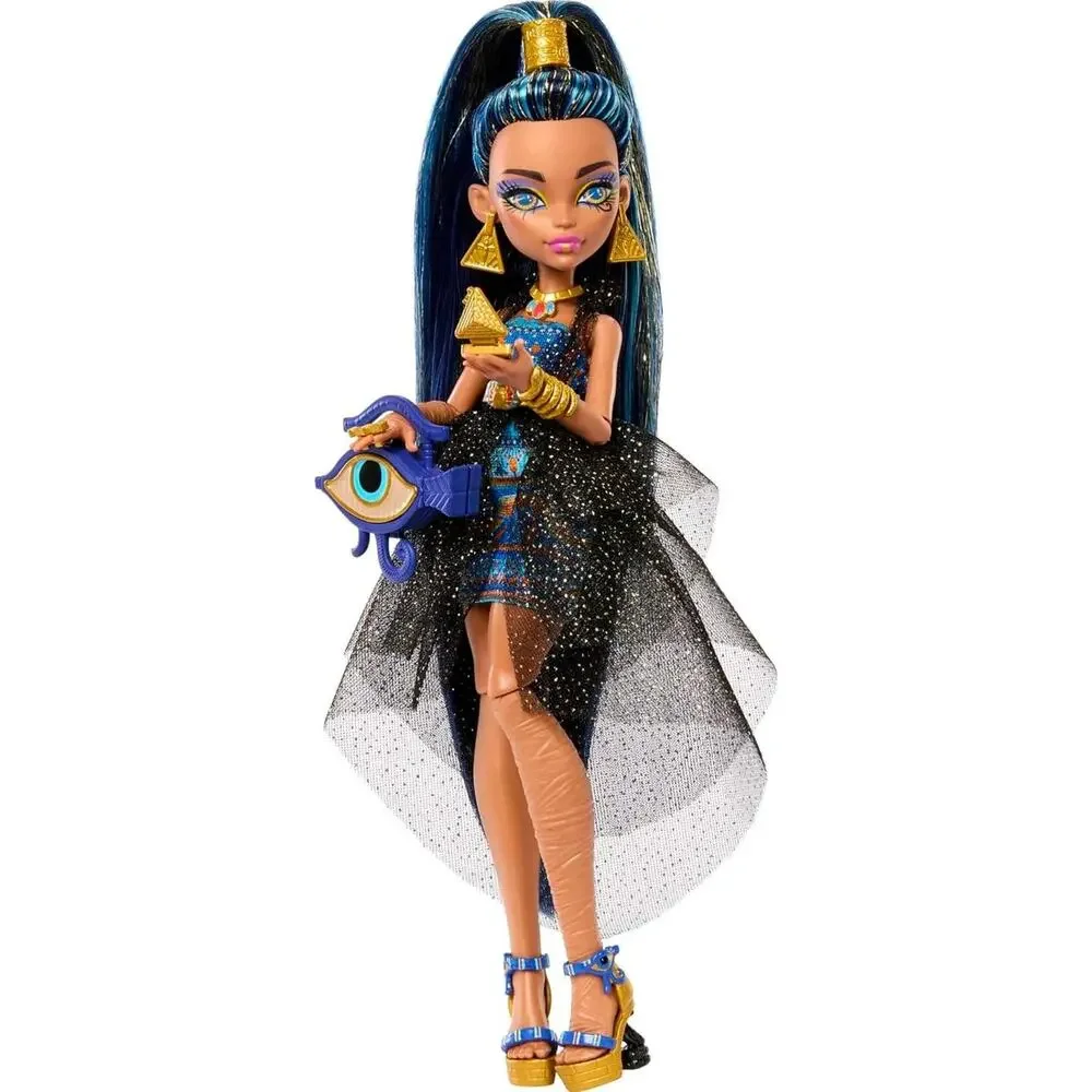 Monster High Monster Ball Cleo De Nile Doll Set - New in Box Complete G3